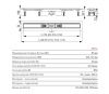 Душевой лоток Alcadrain APZ12 APZ12-750 75х5 хром