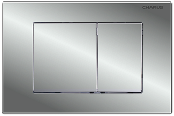 Клавиша смыва механическая CHARUS Minimalista FP.310.21.01 цвет хром глянцевый