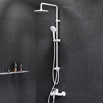 Душевая стойка Am.Pm X-Joy F43885A14 настенная цвет белый