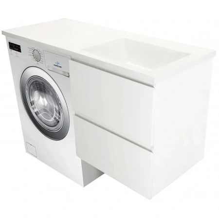 Тумба с раковиной Эстет Dallas Luxe ФР-00009842 80х50 напольная цвет белый