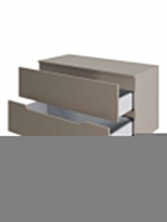 Тумба под раковину Orange Line Li-100TuLMDF 100х50 подвесная цвет серый