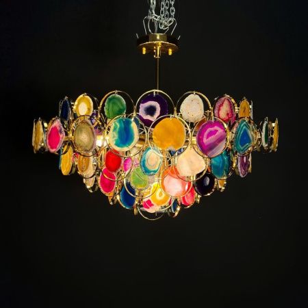 Люстра на штанге ImperiumLoft Agate (Агате) 186182-26