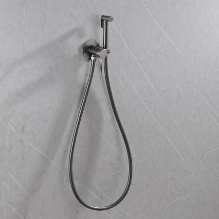 Гигиенический душ со смесителем Abber Wasser Kreis AF8125NG никель