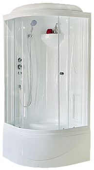 Душевая кабина Royal Bath BK RB90BK1-T 90х90 четверть круга с крышей ориентация универсальная Душевая кабина Royal Bath BK RB90BK1-T 90х90 четверть круга с крышей ориентация универсальная