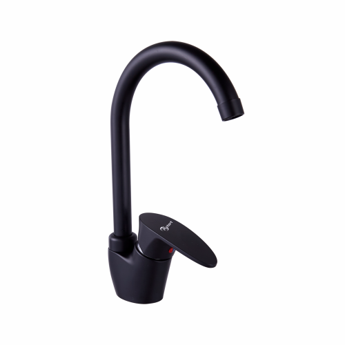 Смеситель для кухни Plstart PL4105-7 на мойку черный - фото 2