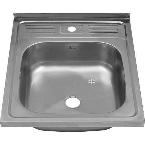 Кухонная мойка Melana 075 t (*20) 50x60 цвет хром - фото 2