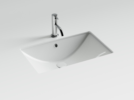 Раковина Ceramica Nova ERA 60 см CN6082 встраиваемая цвет белый