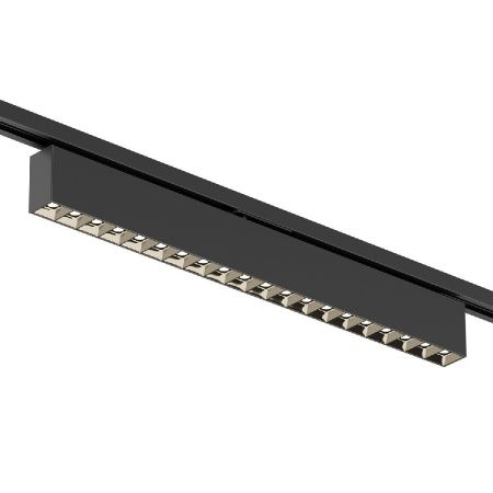 Трековый однофазный светильник Denkirs Edder (Еддер) DK6634-BK