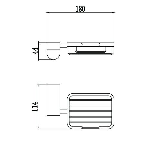 Мыльница Savol S-007332 - фото 3