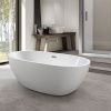 Ванна акриловая Vincea VBT-509 165х75 отдельностоящая овальная