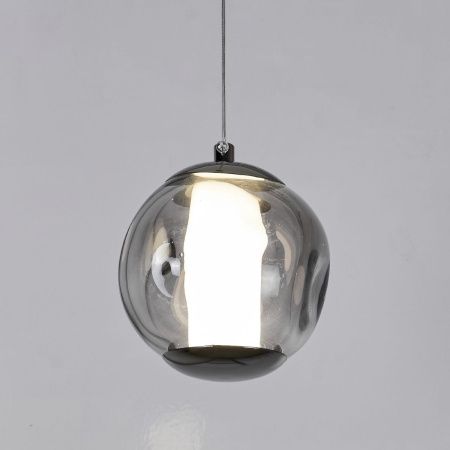 Светильник подвесной Delight Collection OD2437-1 pearl black/smoke