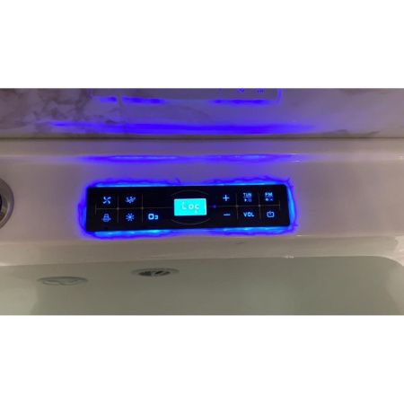 Ванна акриловая Frank 2015106 170х80 угловая асимметричная с каркасом