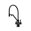 Смеситель для кухни Sancos Loro SC4007MB на мойку черный матовый/черный