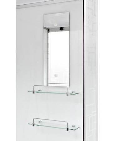 Душевая кабина AvaCan EM1512L 120х80 асимметричная с крышей ориентация левая