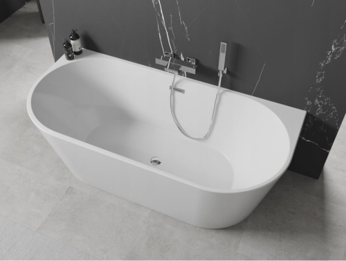 Ванна акриловая Cerutti SPA CT9345 170х75 пристенная асимметричная - фото 2