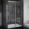 Душевая перегородка Good Door Galaxy ГЛ00003 110х195 стекло прозрачное профиль хром