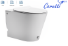 Унитаз приставной Cerutti SPA CT7267 белый с сиденьем микролифт безободковый импульсный смыв