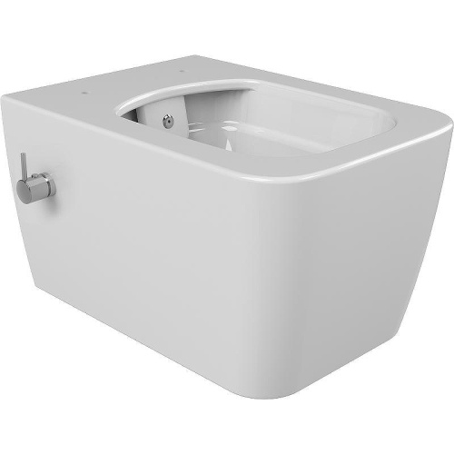 Унитаз подвесной Boheme Zen 967-SET-2-W цвет белый глянцевый с сиденьем микролифт безободковый каскадный смыв - фото 2