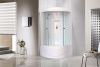 Душевая кабина Royal Bath ВК RB100BK6-WC 100х100 четверть круга с крышей