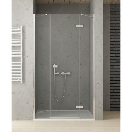 Душевая дверь New Trendy REFLEXA PLUS R EXK-5083 170х200 стекло прозрачное профиль хром