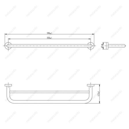 Полотенцедержатель Melana 866002