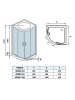 Душевая кабина WeltWasser WW500 10000003269 100х100 квадратная с крышей ориентация универсальная