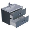Тумба под раковину Uperwood Foster 291020521 70х50 подвесная цвет серый