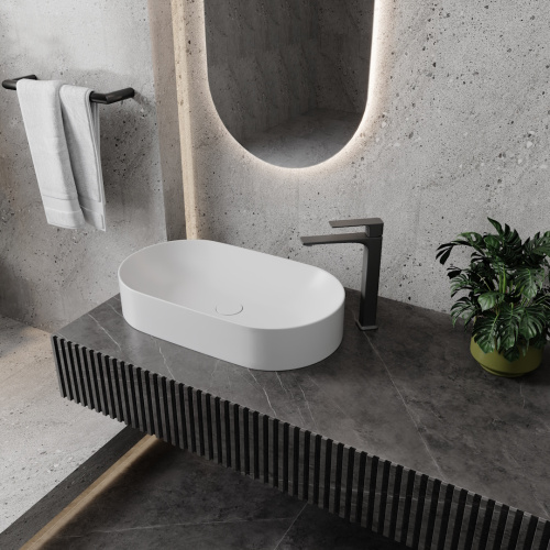 Смеситель Teymi T10261 на столешницу графит - фото 4