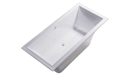 Ванна из литьевго мрамора Astra-Form Лотус 01010036 185х85 отдельностоящая прямоугольная