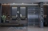 Душевой уголок Ambassador Diamond 12011104R 120х80 стекло прозрачное профиль хром без поддона