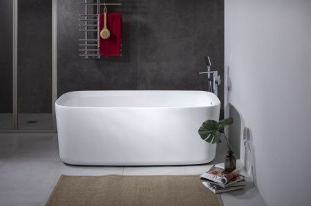 Ванна акриловая Allen Brau Infinity 2.21003.21 170х80 отдельностоящая овальная с ножками