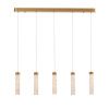 Светильник подвесной Delight Collection MD24030028-5B brass/clear