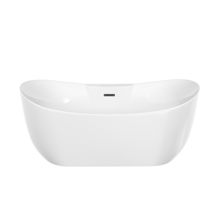 Ванна акриловая Sancos Jazz FB17 170х80 отдельностоящая овальная с каркасом