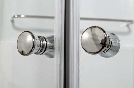 Душевая кабина AvaCan L510GM+EL 100х100 четверть круга с крышей ориентация универсальная