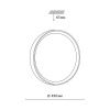 Настенно-потолочный светильник Sonex Woodi (Вооди) 7603/ELN