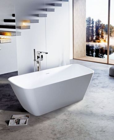 Ванна из искусственного камня C-Bath CBM004001 150х70 отдельностоящая овальная