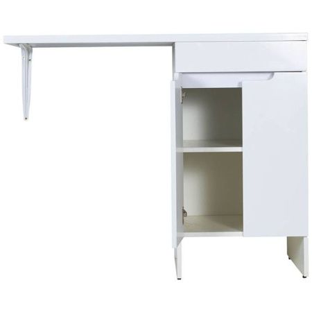 Тумба с раковиной Orange Sistema STD-120TUW+RAR 120х50 напольная цвет белый