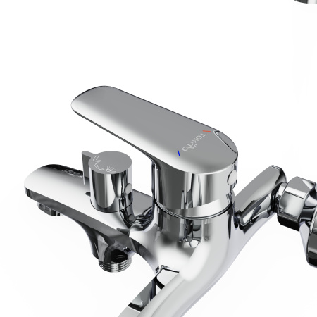 Смеситель для ванны Tokito HAPPO TOK-HAP-1014 настенный хром