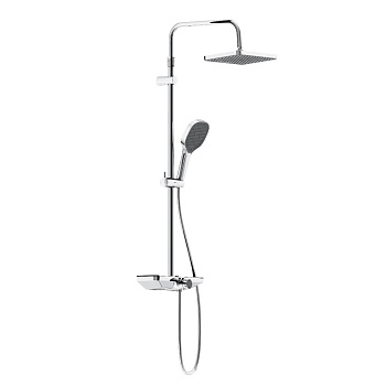 Душевая стойка Damixa Merkur 940730000 настенная цвет хром