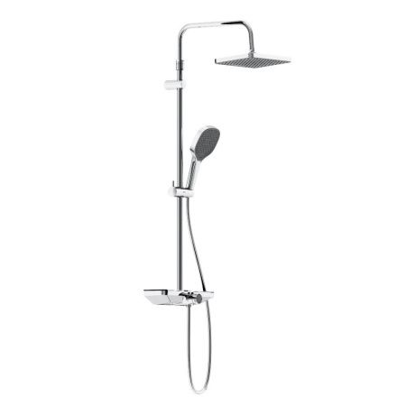 Душевая стойка Damixa Merkur 940730000 настенная цвет хром