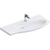 Раковина керамическая Kerama Marazzi RIVA RV.wb.100Rh 100х50 подвесная цвет белый 1 отверстие под смеситель