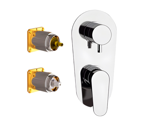 Смеситель для душа Remer Class Line L92KB встраиваемый в стену хром