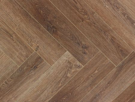 SPC ламинат CronaFloor Herringbone Дуб Тулуза H001 Т070821 толщина 0,45 см 42 класс 640х128
