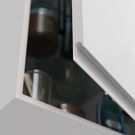 Шкаф LeMark Veon LM01V35PL 40х90 подвесной цвет белый