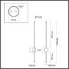 Светильник настенный Odeon Light Fillini (Филлини) 4335/18WG