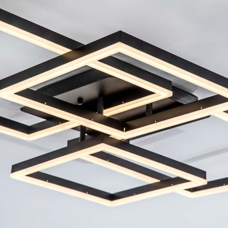 Люстра потолочная LED4U L11060-4 BK