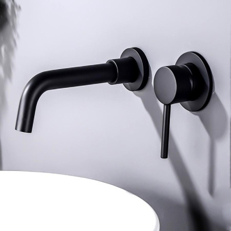 Смеситель ALMAes Atlas TVZ-0813 встраиваемый черный