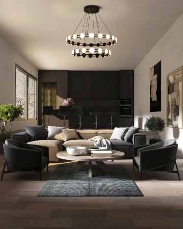 Светильник подвесной Freya Collar Led FR6180PL-L70B