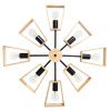 Люстра на штанге Arte Lamp BRUSSELS (БРУССЕЛС) A8030PL-8BK