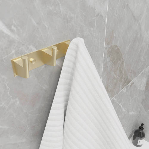 Крючок для ванной Fixsen Trend gold FX-99005 - фото 3